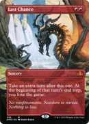 Last Chance (Borderless) (DMR-435) [Dominaria Remastered] Foil