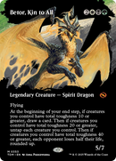 Betor, Kin to All (Borderless) (TDM-353) (Showcase) [Tarkir: Dragonstorm]
