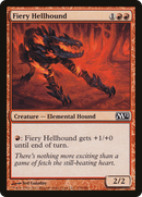 Fiery Hellhound (M12-130) [Magic 2012]
