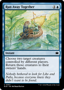 Run Away Together (BLB-067) [Bloomburrow] Foil