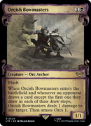 Orcish Bowmasters (Showcase Scrolls) (LTR-554) [The Lord of the Rings: Tales of Middle-earth] Foil