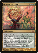 Pernicious Deed (JDG-004) [Judge Gift Cards 2006] Foil