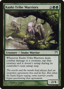 Kashi-Tribe Warriors (CHK-221) [Champions of Kamigawa]