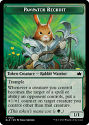 Pawpatch Recruit Token (BLB-021) [Bloomburrow Tokens]