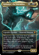 Kalamax, the Stormsire (Borderless) (SPG-013) [Special Guests] Foil