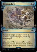 Glorious Gale (Showcase Scrolls) (LTR-502) [The Lord of the Rings: Tales of Middle-earth] Foil