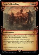 Spiteful Banditry (Showcase Scrolls) (LTR-600) [The Lord of the Rings: Tales of Middle-earth] Foil