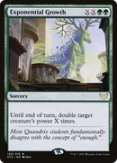 Exponential Growth (PPSTX-130P) [Promo Pack: Strixhaven: School of Mages Promos] Foil