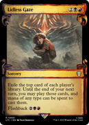 Lidless Gaze (Showcase Scrolls) (LTC-466) [Tales of Middle-earth Commander]