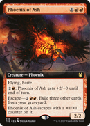Phoenix of Ash (Extended Art) (THB-319) [Theros Beyond Death]