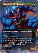 Venom, Deadly Devourer (Borderless) (SPE-022) [Marvel's Spider-Man: Eternal-Legal] Foil