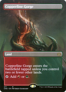 Copperline Gorge (Borderless) (ONE-371) [Phyrexia: All Will Be One]