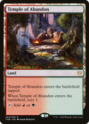 Temple of Abandon (THB-244) [Theros Beyond Death] Foil