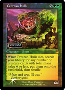 Protean Hulk (Retro Frame) (Serial Numbered) (RVR-353) [Ravnica Remastered] Foil