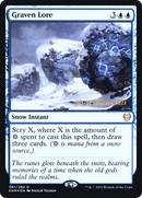 Graven Lore (PRE-61S) [Kaldheim Promos] Foil