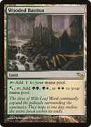 Wooded Bastion (SHM-281) [Shadowmoor] Foil