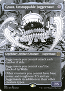 Graaz, Unstoppable Juggernaut (Borderless) (ONE-334) (Showcase) [Phyrexia: All Will Be One]