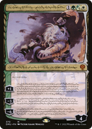 Ajani, Sleeper Agent (Phyrexian) (DMU-370) (Showcase) [Dominaria United] Foil