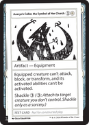 Avacyn's Collar, the Symbol of Her Church [Mystery Booster 2]