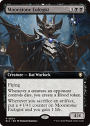 Moonstone Eulogist (Extended Art) (BLC-054) [Bloomburrow Commander]