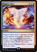 Magma Opus (PPSTX-203P) [Promo Pack: Strixhaven: School of Mages Promos] Foil