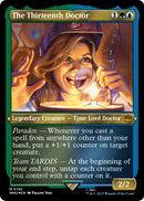 The Thirteenth Doctor (Display Commander) - Thick Stock (WHO-195) [Doctor Who] Foil