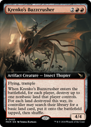 Krenko's Buzzcrusher (Extended Art) (MKM-405) [Murders at Karlov Manor]