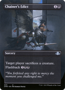 Chainer's Edict (Borderless) (DMR-425) [Dominaria Remastered] Foil