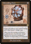 Unwinding Clock (Schematic) (BRR-124) [The Brothers' War Retro Artifacts] Foil
