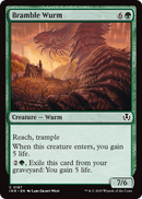 Bramble Wurm (INR-187) [Innistrad Remastered] Foil