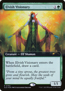 Elvish Visionary (Extended Art) (SLD-763) [Secret Lair Drop] Foil