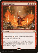 Irencrag Feat (PPELD-127P) [Promo Pack: Throne of Eldraine Promos] Foil