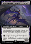 Demon of Fate's Design (Extended Art) (CMM-762) [Commander Masters] Foil