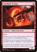 Sawblade Scamp (ONE-147) [Phyrexia: All Will Be One] Foil
