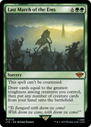 Last March of the Ents (LTR-172) [The Lord of the Rings: Tales of Middle-earth] Foil