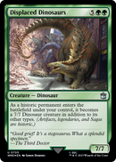 Displaced Dinosaurs (Surge Foil) (WHO-705) [Doctor Who] Foil