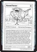 Runed Terror [Mystery Booster 2]