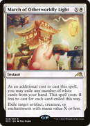 March of Otherworldly Light (PPNEO-028) [Promo Pack: Kamigawa: Neon Dynasty Promos] Foil