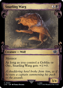 Snarling Warg (Showcase Scrolls) (LTR-560) [The Lord of the Rings: Tales of Middle-earth]