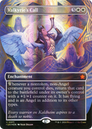Valkyrie's Call (Borderless) (Mana Foil) (FDN-371) [Foundations] Foil