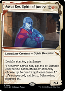 Agrus Kos, Spirit of Justice (Showcase) (MKM-354) [Murders at Karlov Manor] Foil