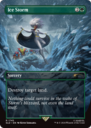 Ice Storm (SLD-1745) (Borderless) [Secret Lair Drop] Foil