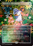 Swords to Plowshares (1627) (Rainbow Foil) (SLD-1627★) (Borderless) [Secret Lair Drop] Foil