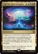 Call the Spirit Dragons (PPTDM-174) [Promo Pack: Tarkir: Dragonstorm]