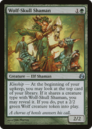Wolf-Skull Shaman (MOR-140) [Morningtide] Foil