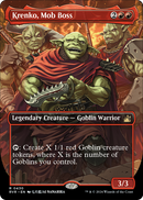 Krenko, Mob Boss (Anime Borderless) (RVR-430) [Ravnica Remastered]