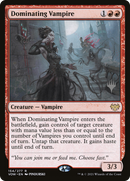 Dominating Vampire [Promo Pack: Innistrad: Crimson Vow Promos] Foil