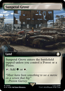 Sunpetal Grove (Extended Art) (Surge Foil) (PIP-1043) [Fallout] Foil