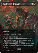 Collective Brutality (Borderless) (INR-308) [Innistrad Remastered]