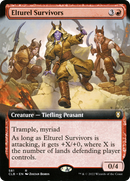 Elturel Survivors (Extended Art) (CLB-581) [Commander Legends: Battle for Baldur's Gate] Foil